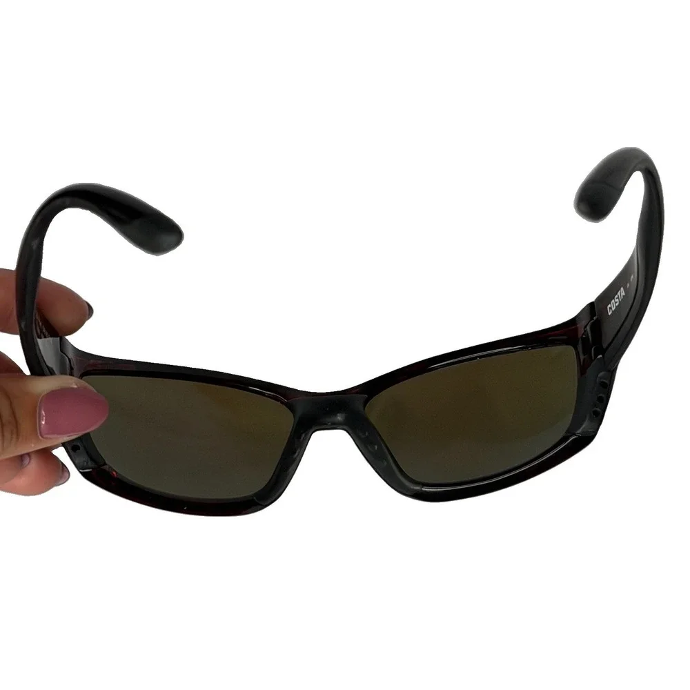 Costa Del Mar FISCH FS 10 Tortoise Frames Blue Mirror POLARIZED Glass 580G